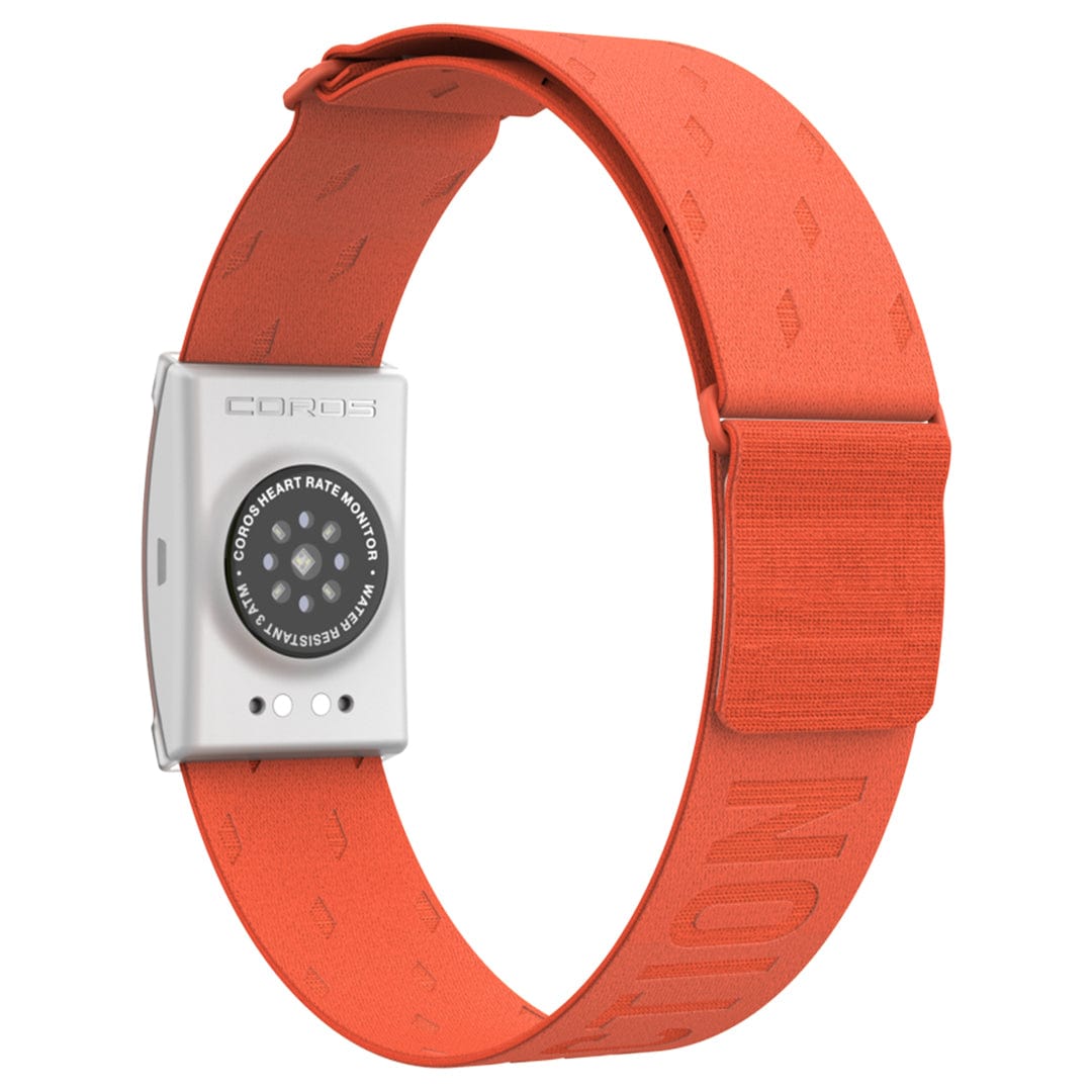 Coros Wearables Orange Heart Rate Monitor XMiles