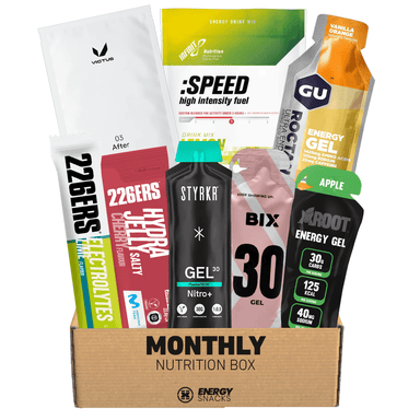 EnergySnacks Nutrition Box Original Monthly Nutrition Box XMiles