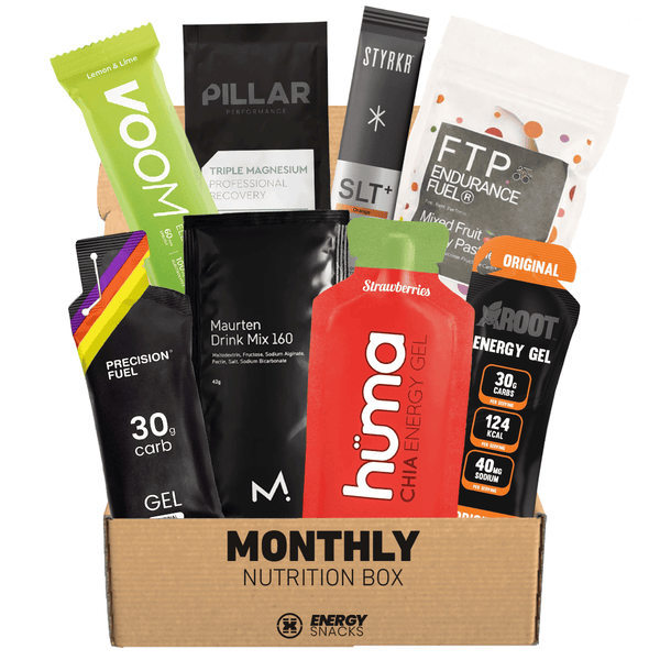 EnergySnacks Nutrition Box Original Monthly Nutrition Box XMiles