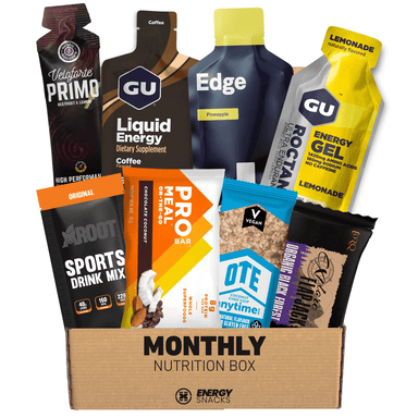 EnergySnacks Nutrition Box Original Monthly Nutrition Box XMiles