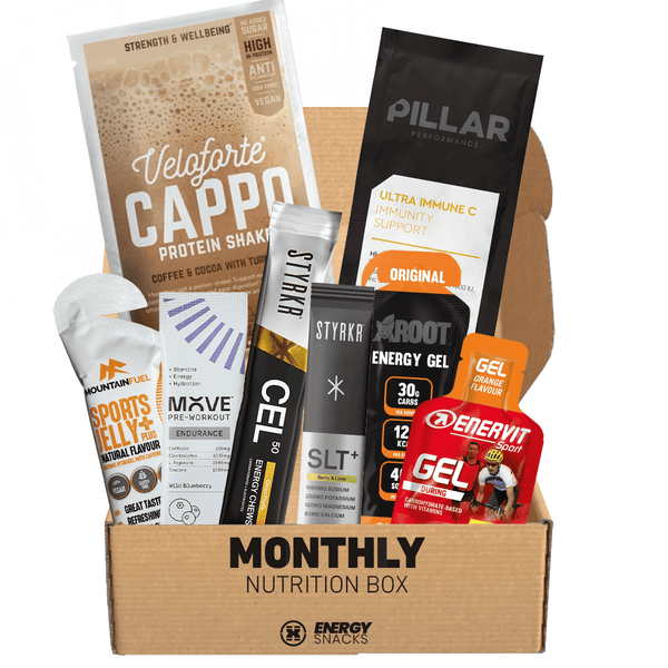 EnergySnacks Nutrition Box Original Monthly Nutrition Box XMiles