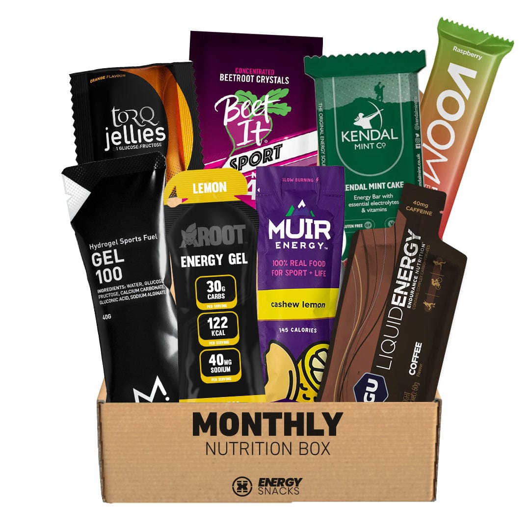 EnergySnacks Nutrition Box Original Monthly Nutrition Box XMiles