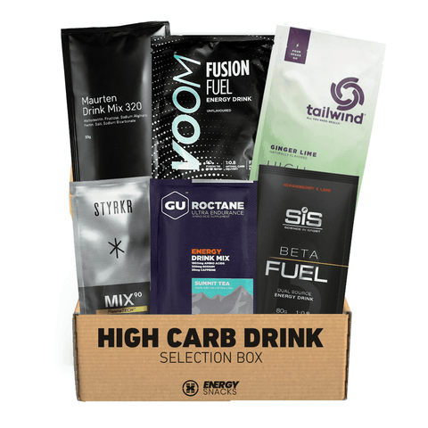 EnergySnacks Nutrition Box Pack of 6 / Original Box High Carb Energy Drink Box XMiles