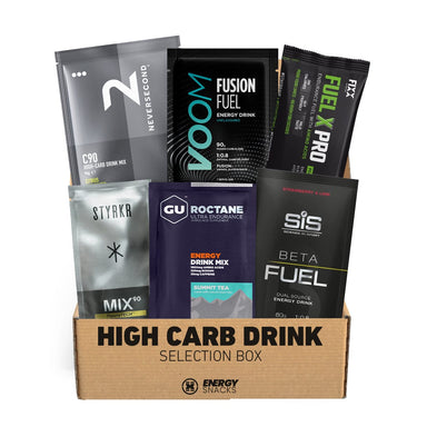 EnergySnacks Nutrition Box Pack of 6 / Original Box High Carb Energy Drink Box XMiles