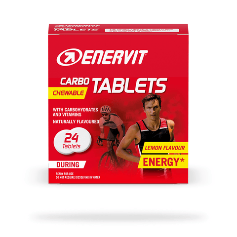 Enervit Chews Box of 24 Carbo Tablets XMiles