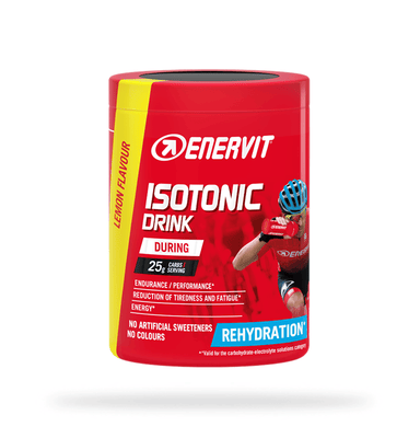 Enervit Energy Drink 14 Serving Tub (420g) / Lemon Isotonic Drink XMiles