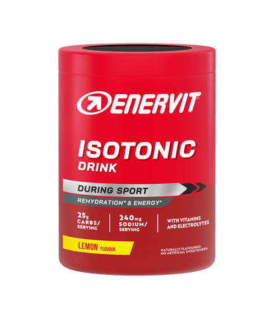 Enervit Energy Drink 14 Serving Tub (420g) / Lemon Isotonic Drink XMiles