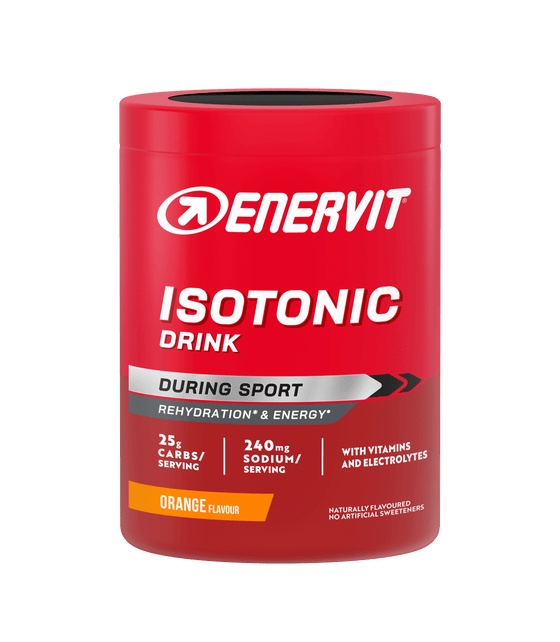 Enervit Energy Drink 14 Serving Tub (420g) / Orange Isotonic Drink XMiles
