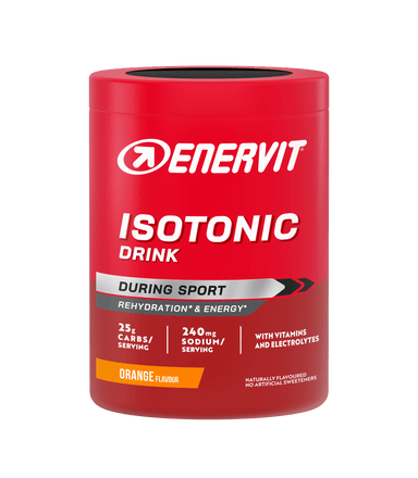 Enervit Energy Drink 14 Serving Tub (420g) / Orange Isotonic Drink XMiles