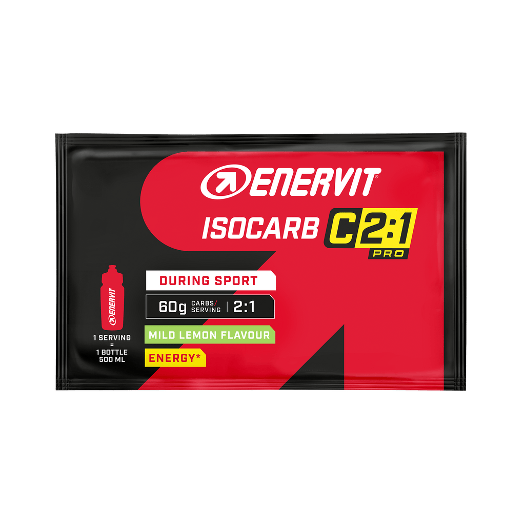 Enervit Energy Drink Single Serve / Lemon C2:1 Pro Isocarb XMiles