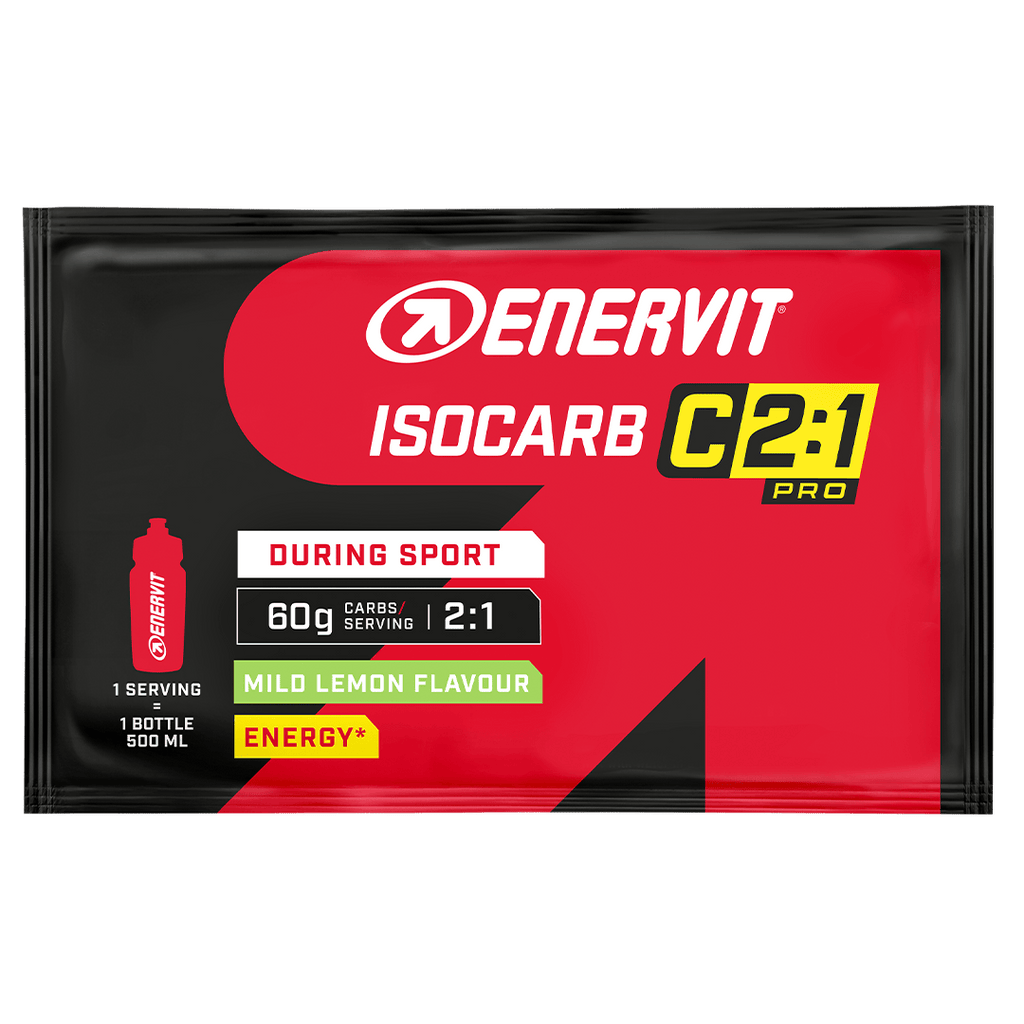 Enervit Energy Drink Single Serve / Lemon C2:1 Pro Isocarb XMiles