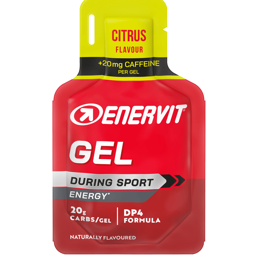 Enervit Gels Single Serve / Citrus (Caffeine) Energy Gel XMiles