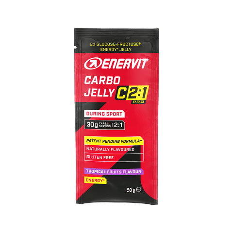 Enervit Gels Single Serve / Tropical Fruits C2:1 Pro Carbo Jelly XMiles