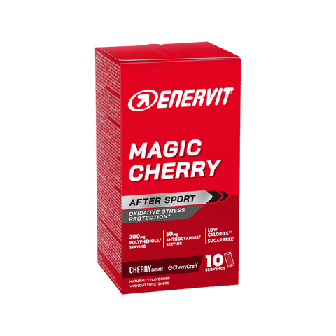 Enervit Supplement Box of 10 Magic Cherry XMiles