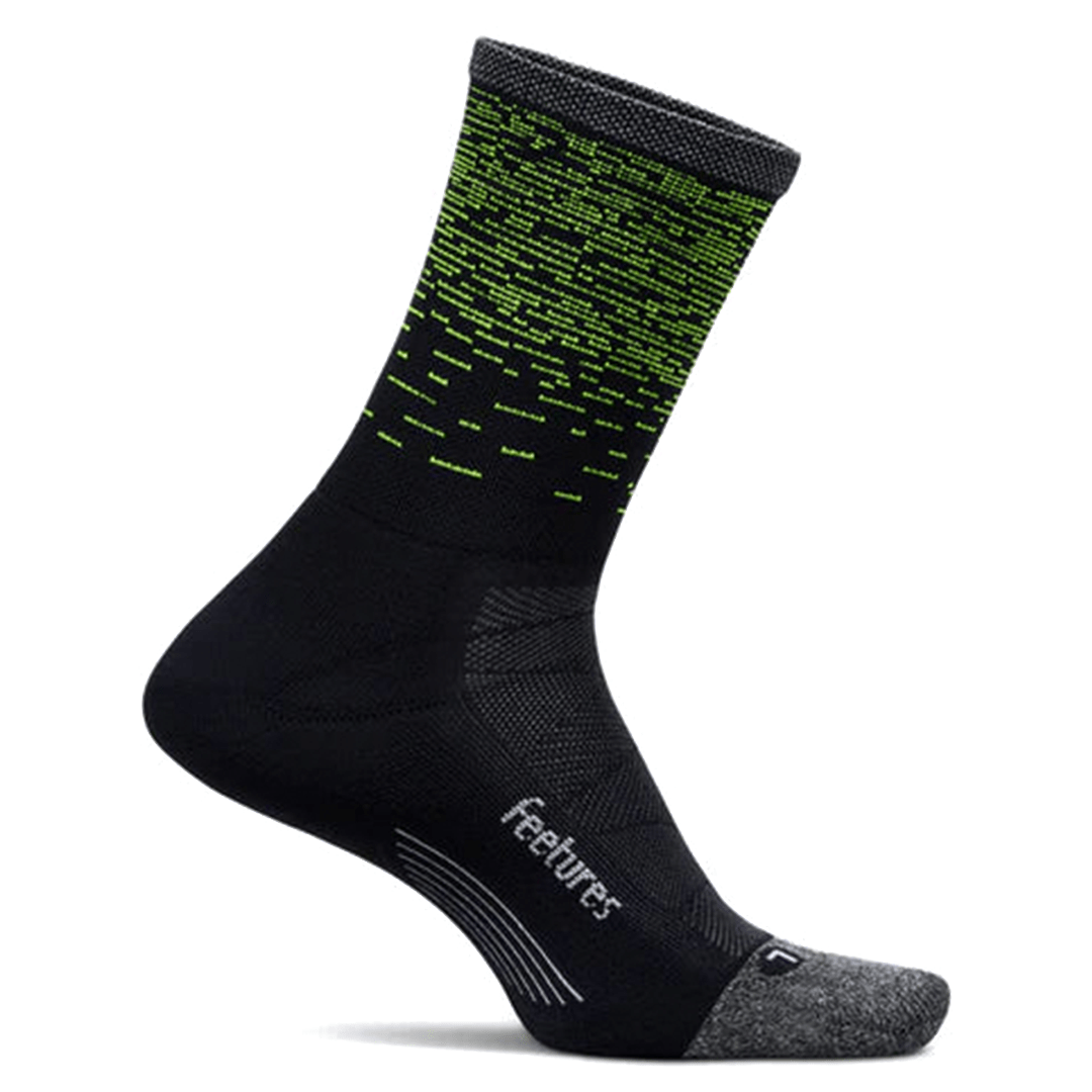 Feetures Socks M / Light Wave Elite Light Cushion Mini Crew Running Sock XMiles