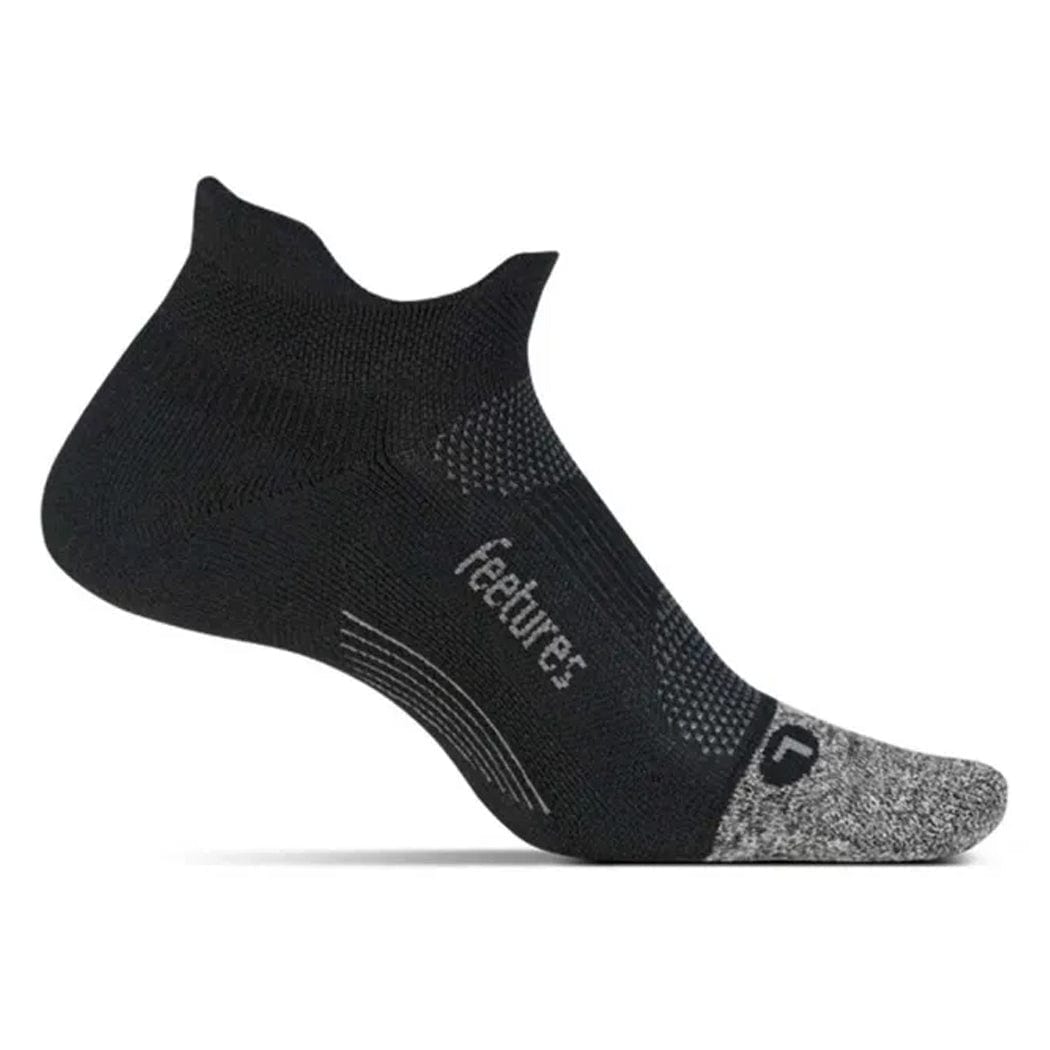 Feetures Socks S / Black Elite Light Cushion No Show Tab Running Sock XMiles