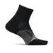 Feetures Socks S / Black SS24 Elite Light Cushion Quarter Running Sock XMiles