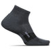 Feetures Socks S / Grey Merino 10 Cushion Quarter Sock XMiles