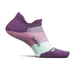 Feetures Socks S / Peak Purple Elite Light Cushion No Show Tab Running Sock XMiles