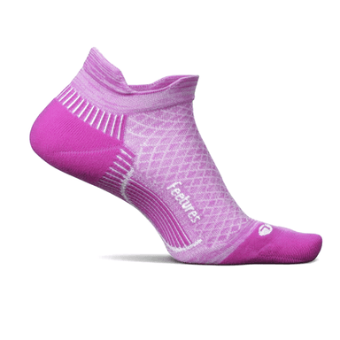 Feetures Socks S / Vivid Violet Plantar Fasciitis Relief Sock Light Cushion No Show Tab XMiles