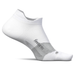 Feetures Socks S / White SS24 Elite Ultra Light No Show Tab Running Sock XMiles