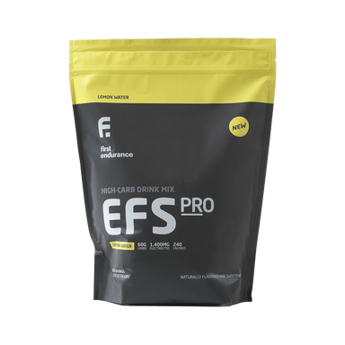 First Endurance Energy Drink 18 Serving Pouch (1150g) / Lemon Water EFS-PRO High Carb XMiles