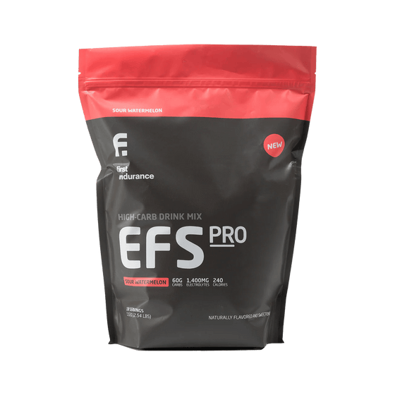First Endurance Energy Drink 18 Serving Pouch (1150g) / Sour Watermelon EFS-PRO High Carb XMiles