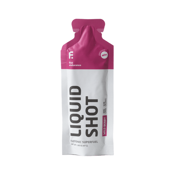 First Endurance Gels Single Serve / Wild Berry Liquid Shot XMiles