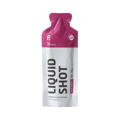 First Endurance Gels Single Serve / Wild Berry Liquid Shot XMiles