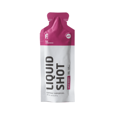 First Endurance Gels Single Serve / Wild Berry Liquid Shot XMiles