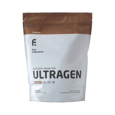 First Endurance Protein Drink 15 Serving Pouch (1365g) / Chocolate Ultragen Recovery Drink XMiles