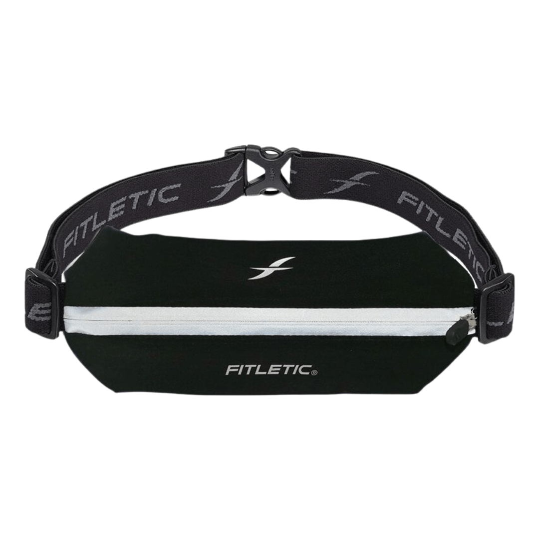 FITLETIC Black/Reflective Zip Mini Sport Plus XMiles