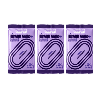 FLYCARB Energy Drink Pack of 3 / Berry (Antho+) HICARB XMiles