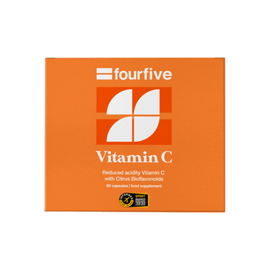 fourfive Vitamins 60 Capsule Pack Vitamin C XMiles