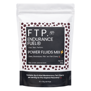 FTP Endurance Fuel Energy Drink 30 Serving Pouch (900g) / Tart Cherry Power Fluids XMiles