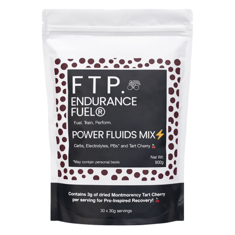 FTP Endurance Fuel Energy Drink 30 Serving Pouch (900g) / Tart Cherry Power Fluids XMiles