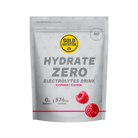GoldNutrition Electrolyte Drinks 20 Serving Pouch (200g) / Raspberry Hydrate Zero H0 XMiles