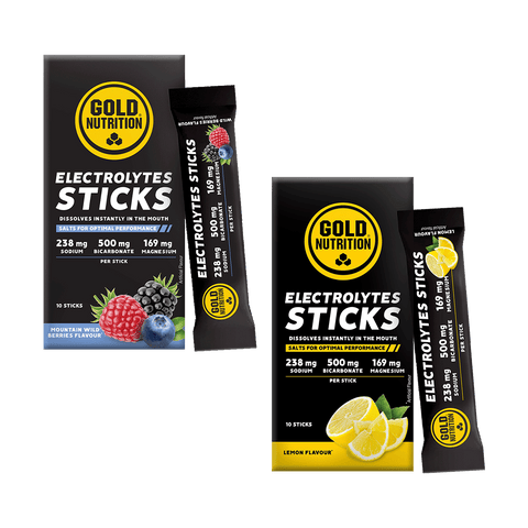GoldNutrition Electrolyte Drinks Electrolyte Sticks XMiles