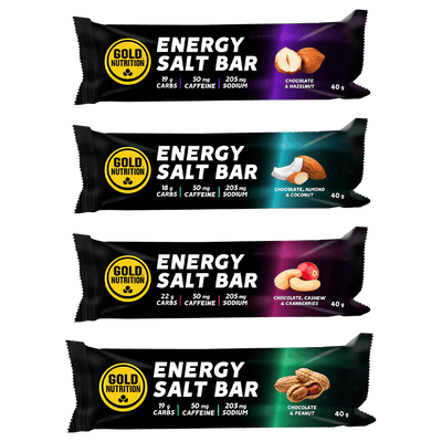 GoldNutrition Energy Bars Total Energy Salt Bar XMiles