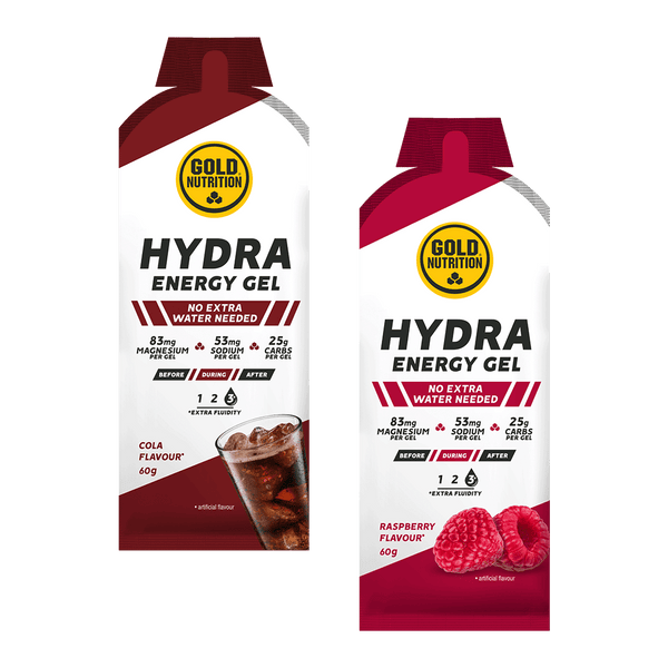 GoldNutrition Gels Hydra Energy Gel XMiles