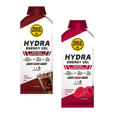 GoldNutrition Gels Hydra Energy Gel XMiles