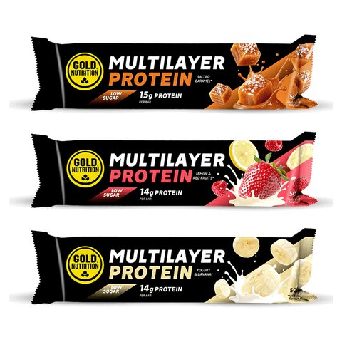 GoldNutrition Protein Bar Multilayer Protein Bar XMiles