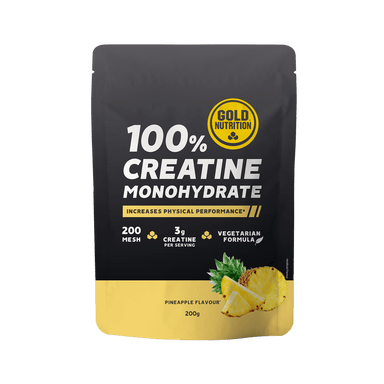 GoldNutrition Supplement 66 Serve Pouch (200g) / Pineapple Creatine Monohydrate XMiles