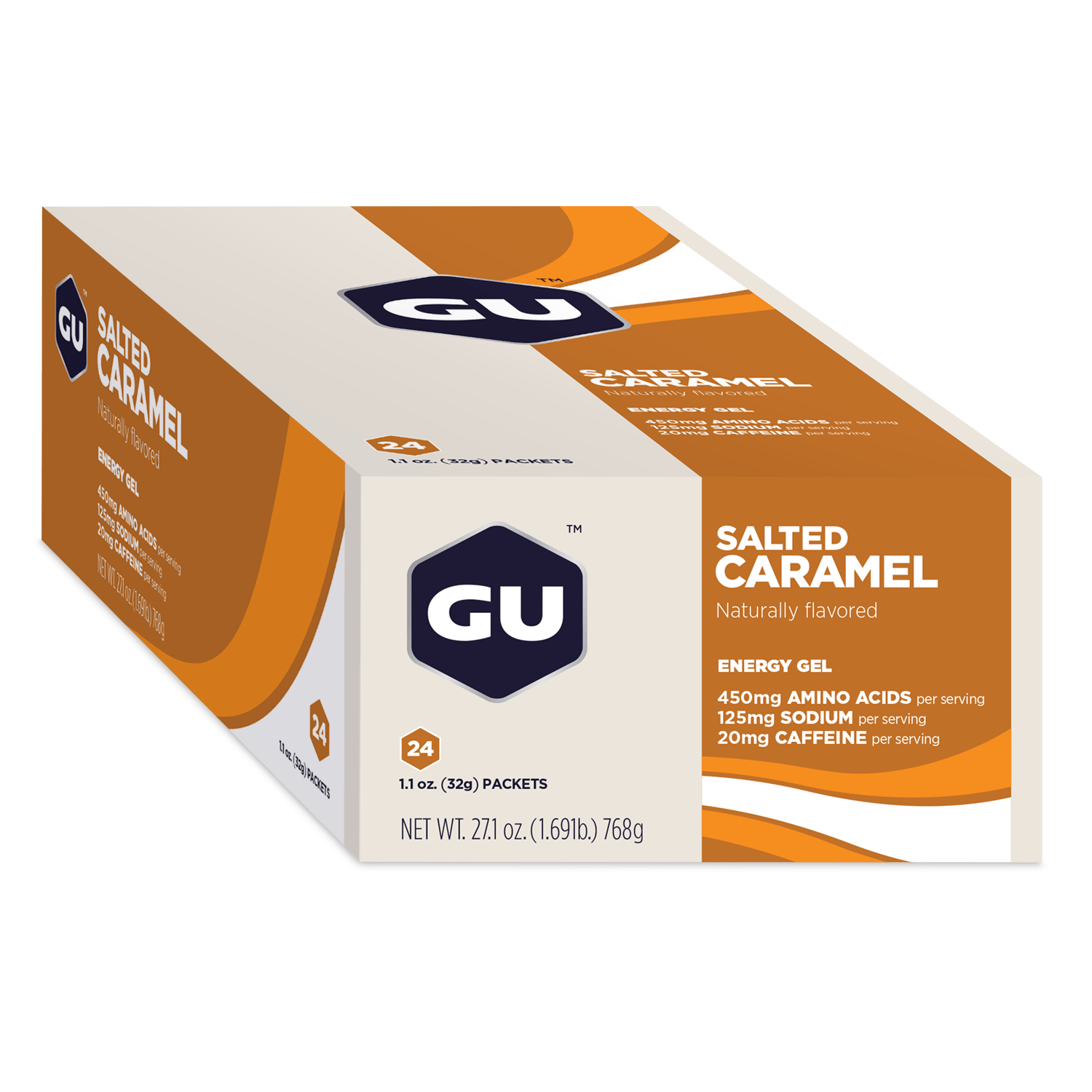 GU Energy Original Sports Nutrition Energy Gels, 24-Count