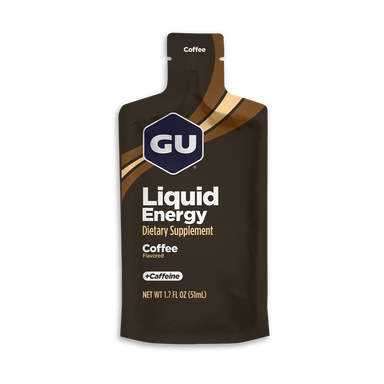 GU Gels Single Serve / Coffee (40mg) Liquid Energy Gel XMiles