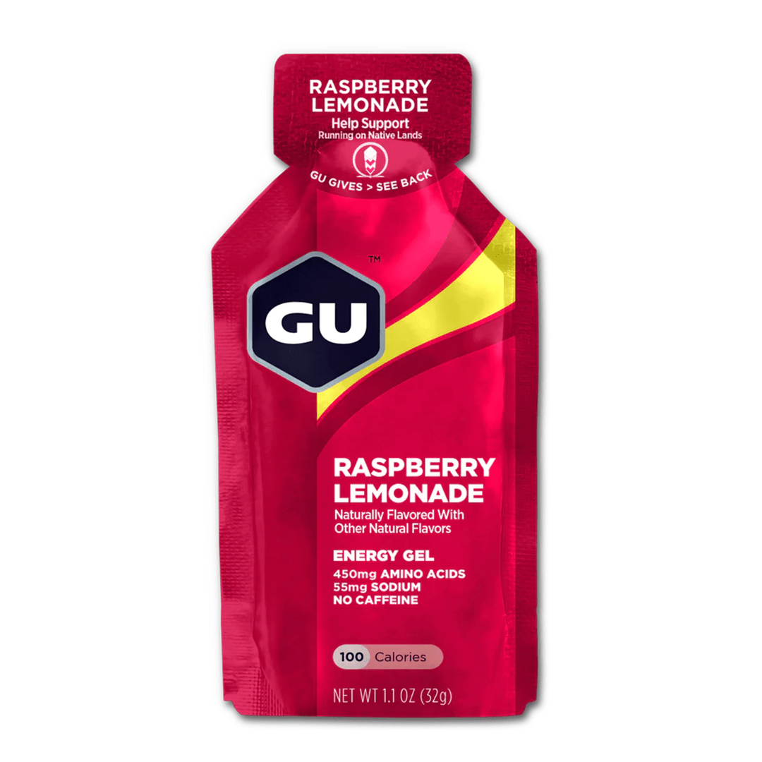 GU Gels Single Serve / Raspberry Lemonade GU Energy Gel XMiles