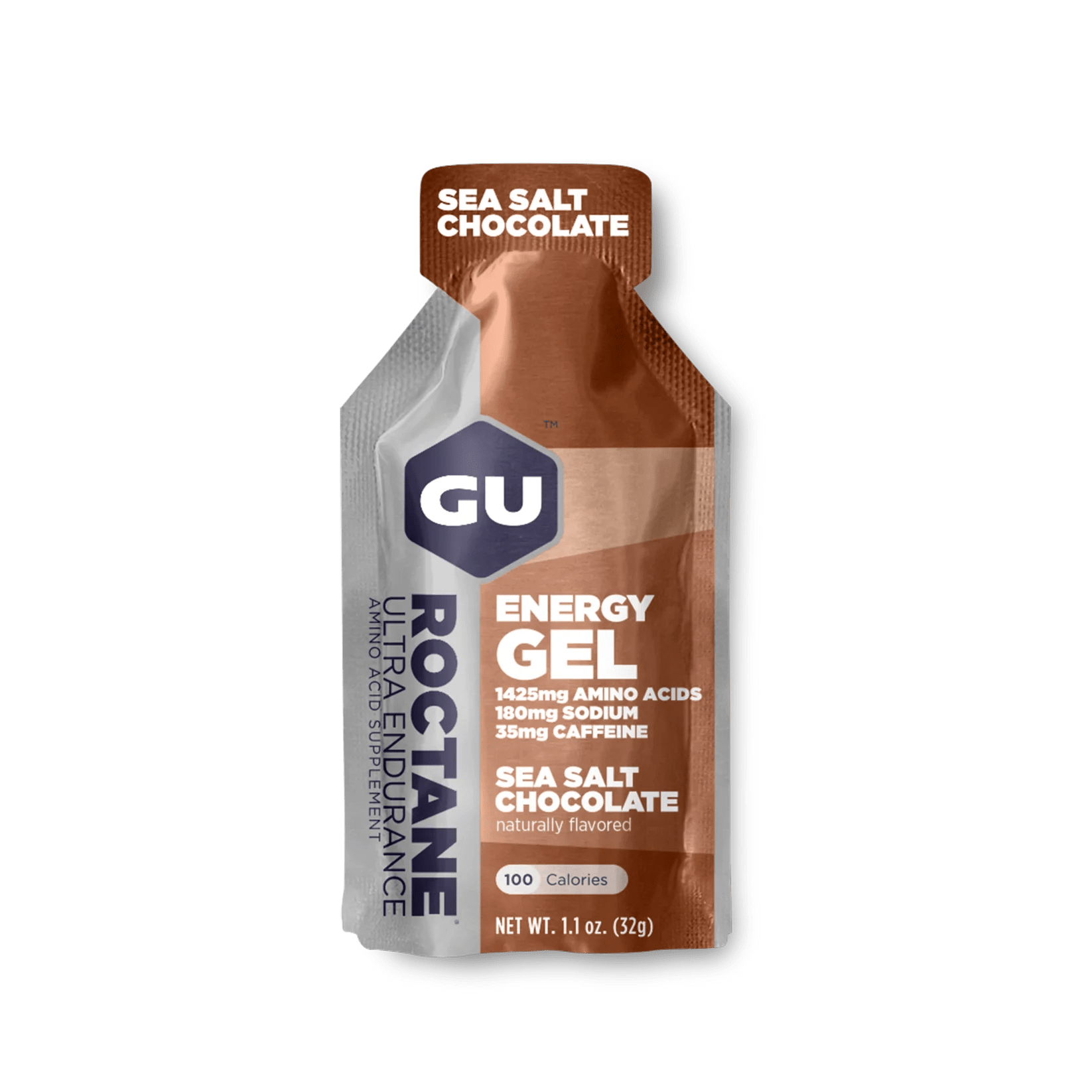 GU Gels Single Serve / Sea Salt Chocolate Roctane Energy Gel XMiles