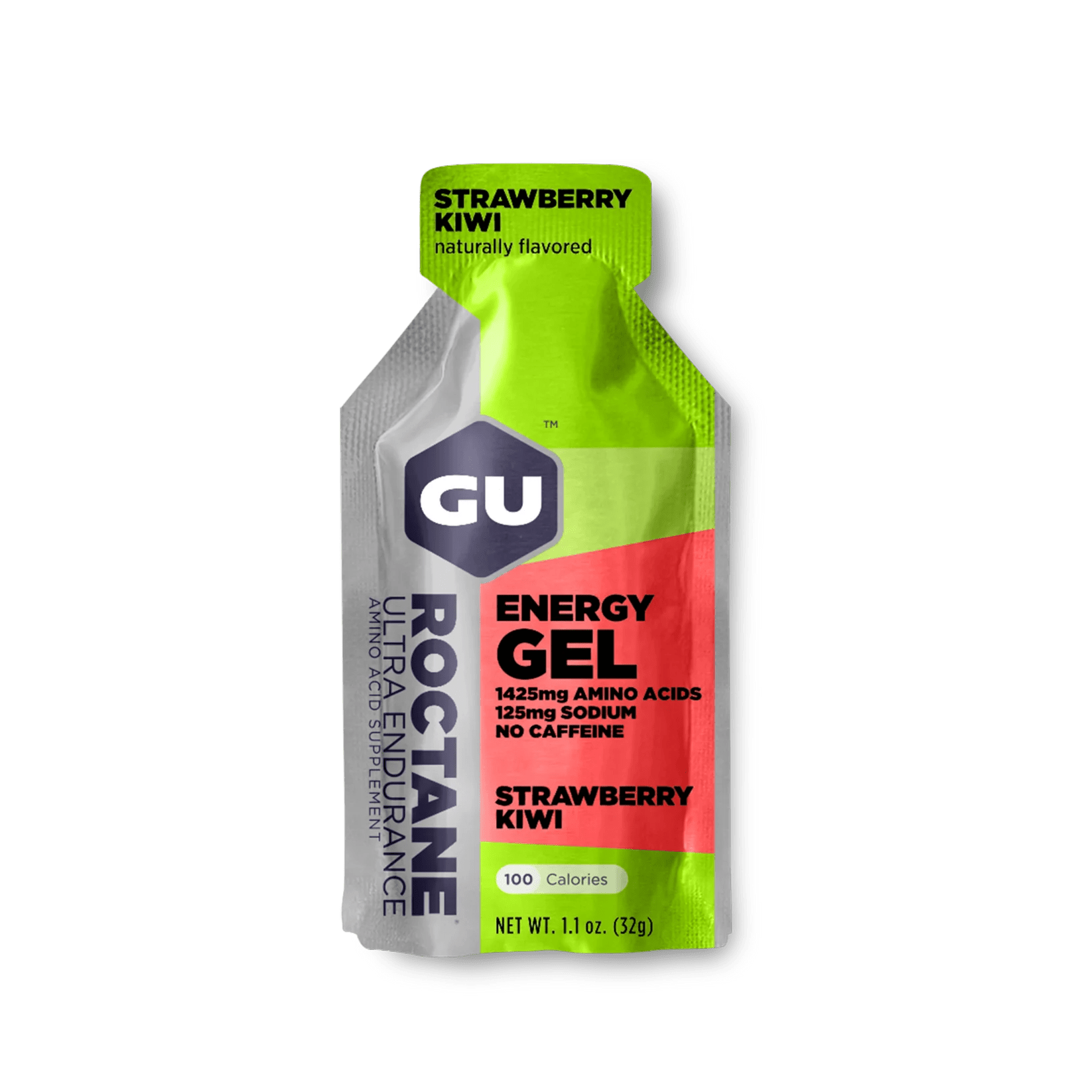 GU Gels Single Serve / Strawberry Kiwi Roctane Energy Gel XMiles