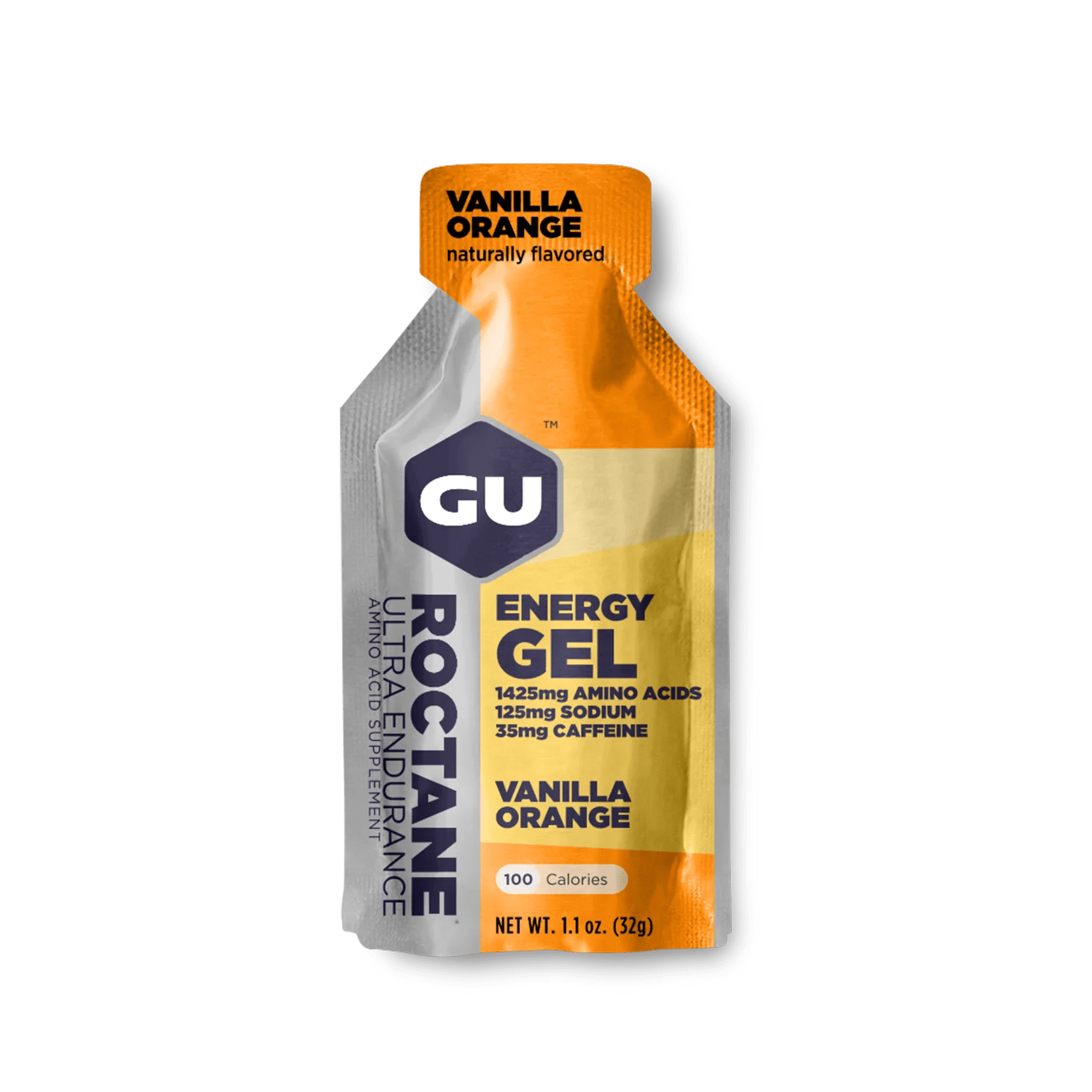 GU Gels Single Serve / Vanilla Orange Roctane Energy Gel XMiles