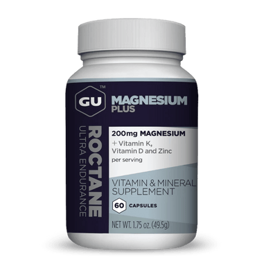 GU Supplement 60 Capsules Roctane Magnesium Capsules XMiles